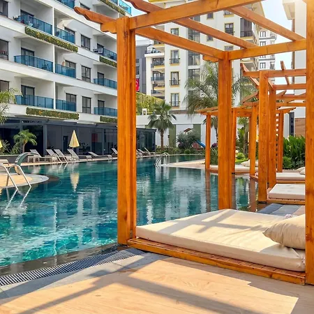 شقة Qoople Ocean A49 - Your Cozy By The Mediterranean Sea ألانيا