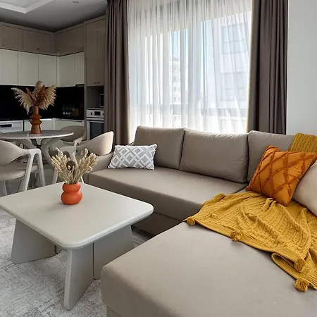 Qoople Ocean One-bedroom - Your Cozy By The Mediterranean Sea * 알란야