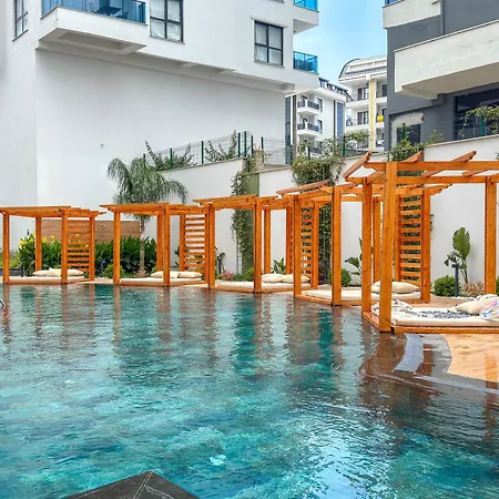 דירה Qoople Green Ocean One-Bedroom Apartments - Your Cozy Home By The Mediterranean Sea אלאניה
